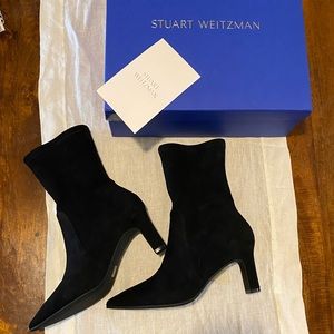 Stuart Weitzman Brandie Suede bootie